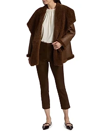 Shearling Hooded Jacket