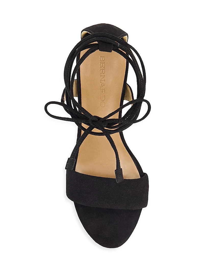 Ieda Ankle Tie Heeled Sandals