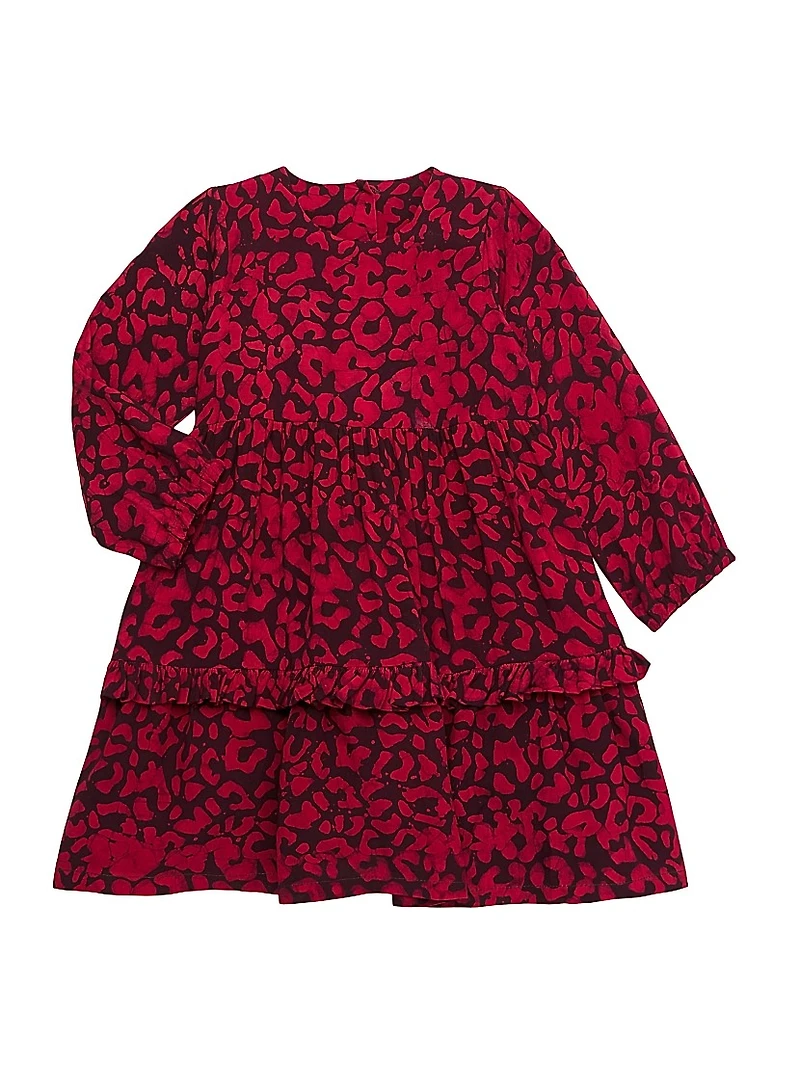 Baby Girl's, Little Girl's & Abi Long-Sleeve Dress