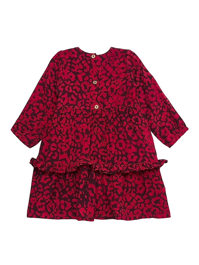 Baby Girl's, Little Girl's & Abi Long-Sleeve Dress