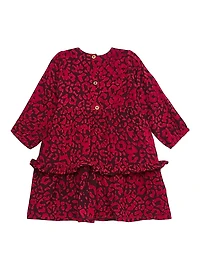 Baby Girl's, Little Girl's & Abi Long-Sleeve Dress
