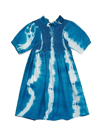 Baby Girl's, Little Girl's & Jola Smocked Tie-Dye Dress