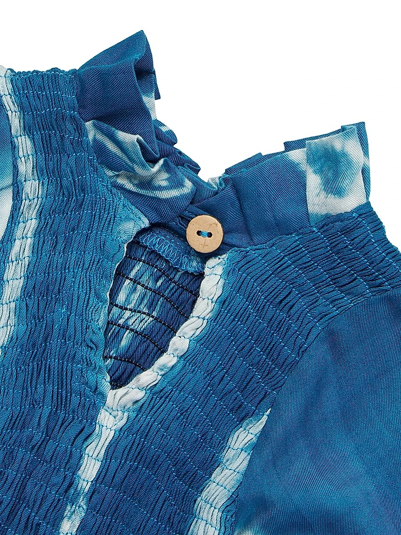 Baby Girl's, Little Girl's & Jola Smocked Tie-Dye Dress