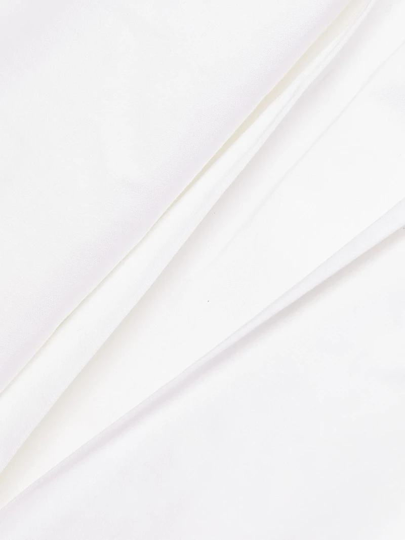 Hannah Stretch-Cotton Halterneck Midi-Dress