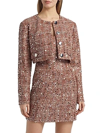 Lainey Tweed Crop Jacket