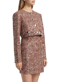 Lainey Tweed Crop Jacket