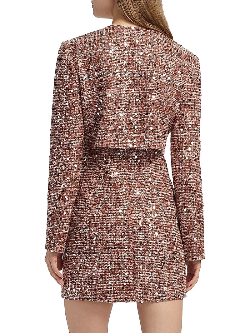 Lainey Tweed Crop Jacket