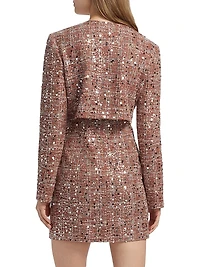 Lainey Tweed Crop Jacket