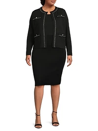 Plus Stretch Crepe Tank