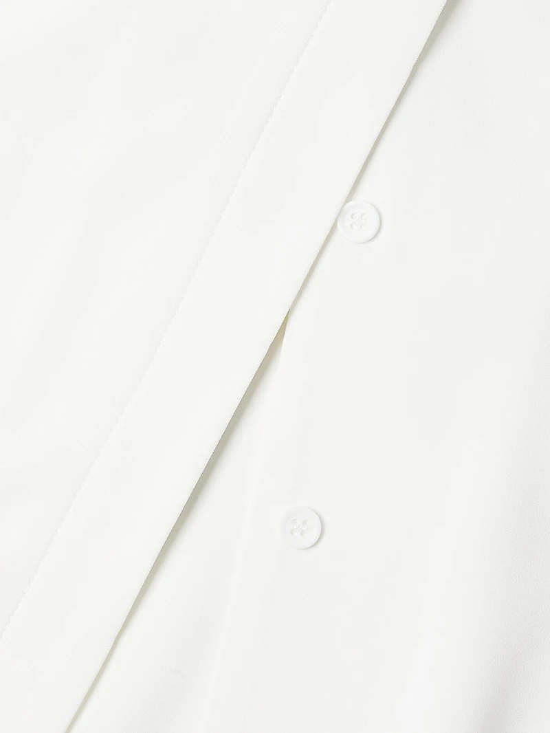 Plus Sleeveless Crepe De Chine Top