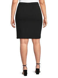 Plus Chain Midi-Skirt