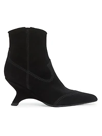 Shadow 75MM Suede Western Boots
