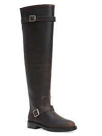 Noah Leather Over-the-Knee Boots