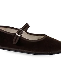 Timeless Velvet Mary Janes