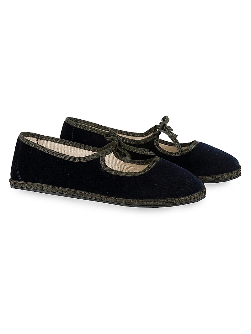Timeless Brigitte Cotton Velvet Slippers