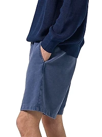 Cotton Drawstring Shorts