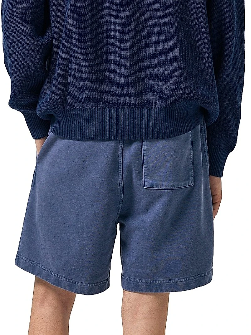 Cotton Drawstring Shorts