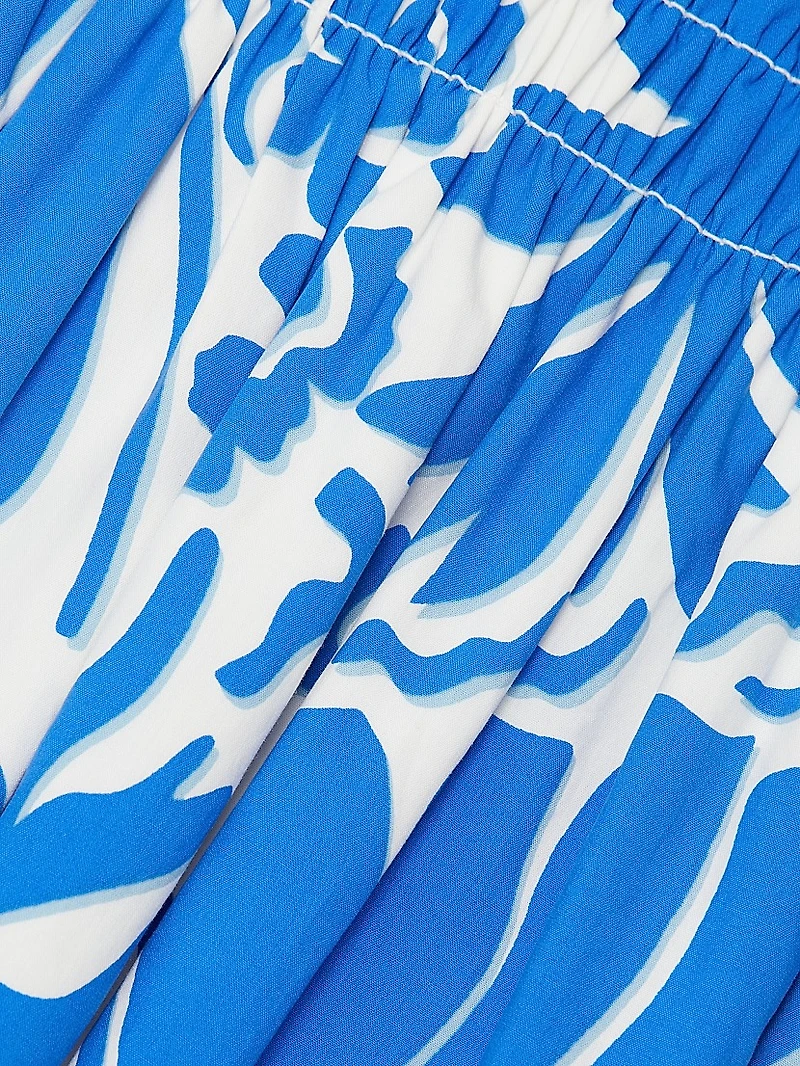 Roxanne Flora Midi-Dress