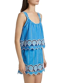 Esperanza Embroidered Cotton Tank