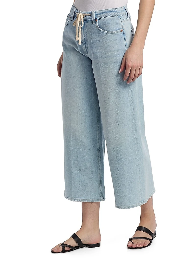 Angeleno Drawstring Crop Jeans