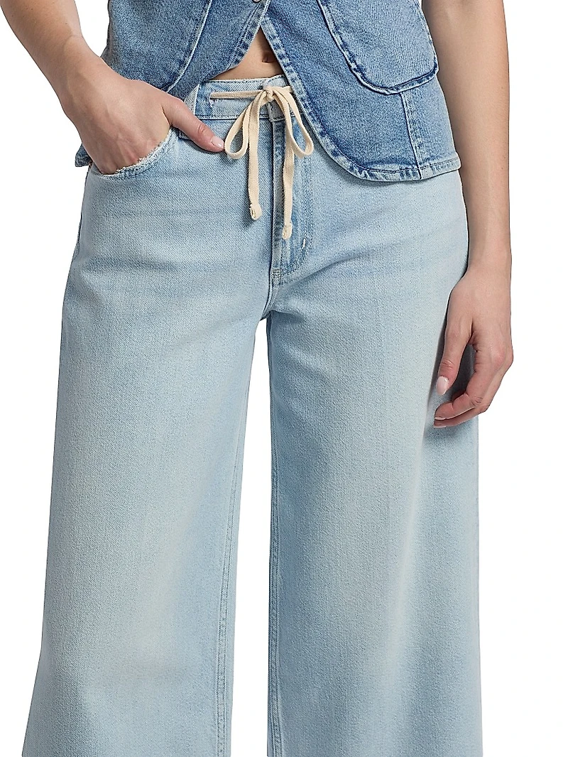 Angeleno Drawstring Crop Jeans