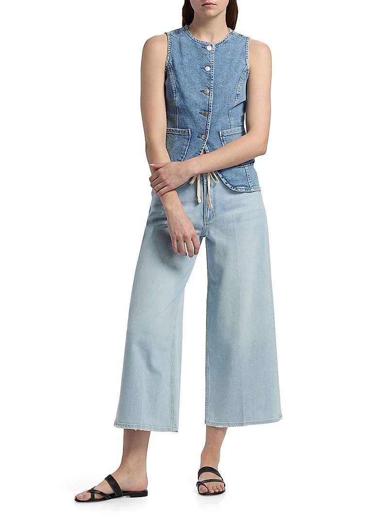 Angeleno Drawstring Crop Jeans