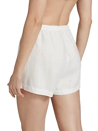 Jenner Linen Drawstring Shorts