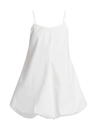 Blanca Bubble-Hem Minidress