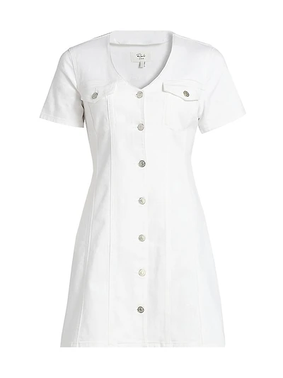 Saratoga Stretch-Denim Minidress
