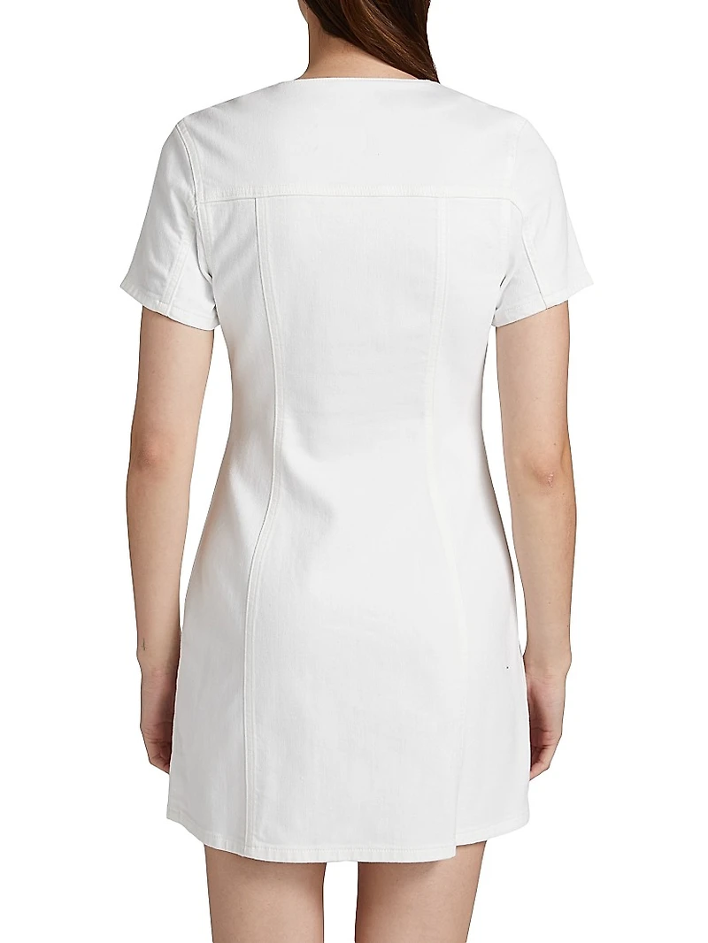 Saratoga Stretch-Denim Minidress
