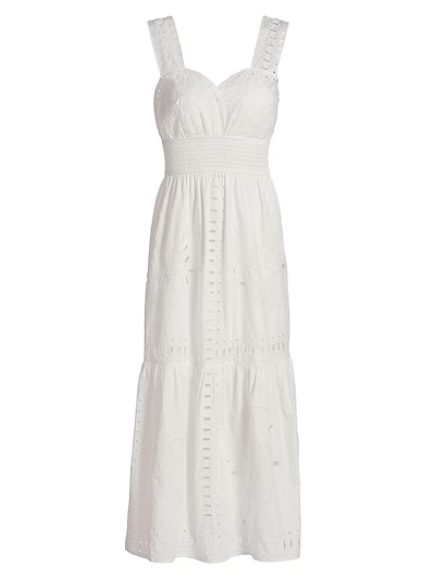 Fawn Cotton Sleeveless Midi-Dress