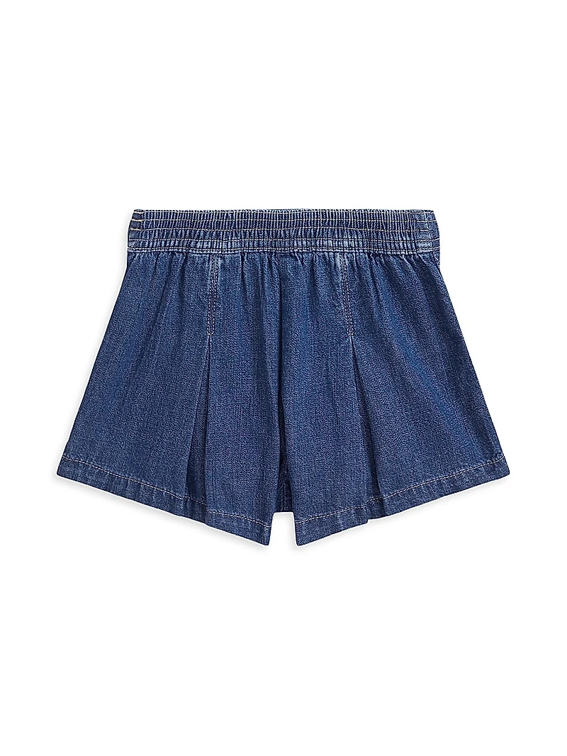 Little Girl's & Rigid Denim Shorts