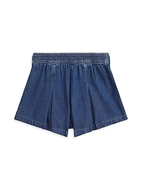 Little Girl's & Rigid Denim Shorts