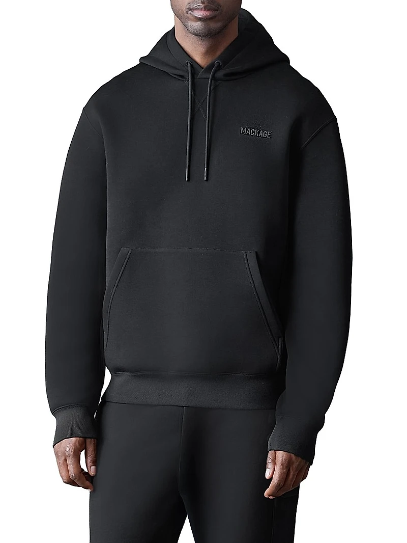 Kolton Logo Cotton-Blend Hoodie