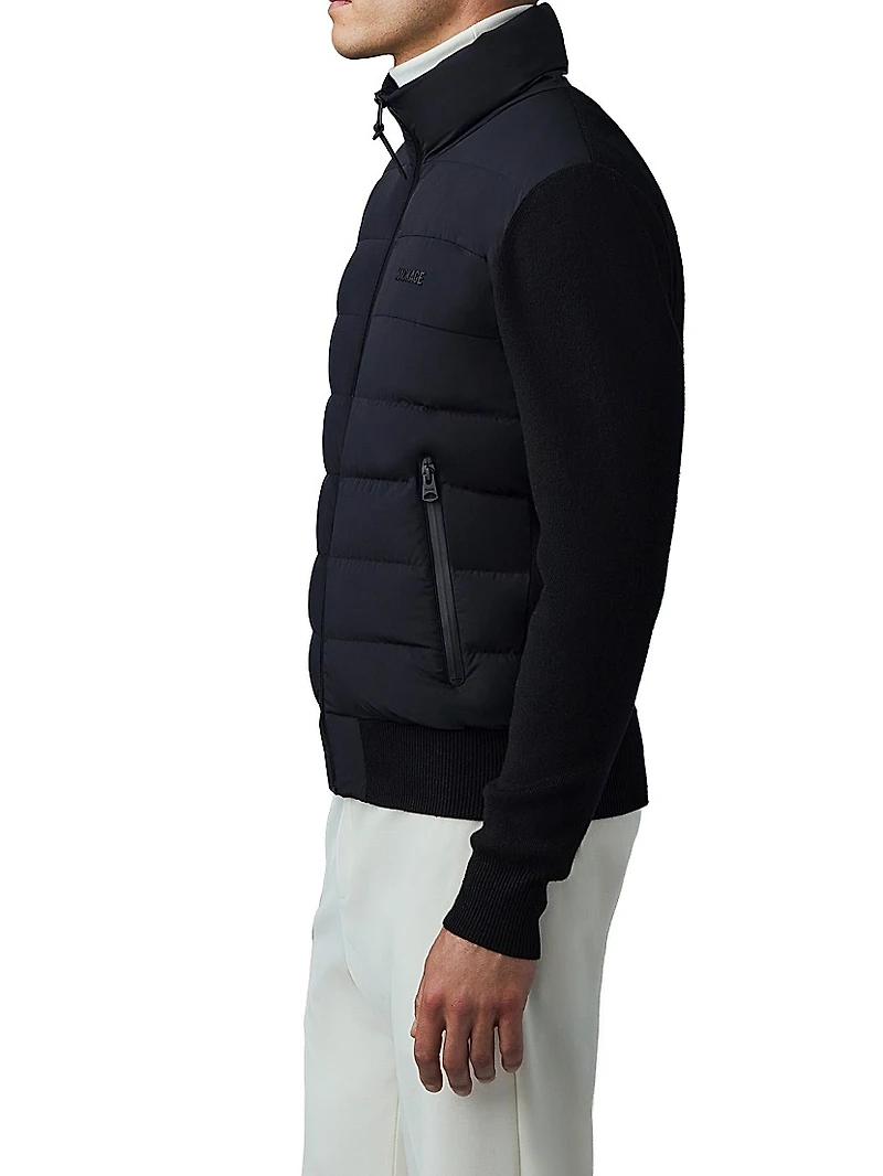 Haney-Cityz Quilted Down Jacket
