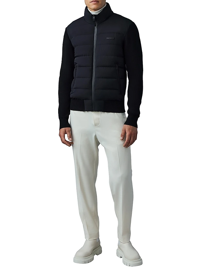 Haney-Cityz Quilted Down Jacket