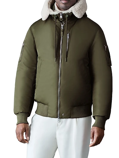 August Down Bomber Jacket