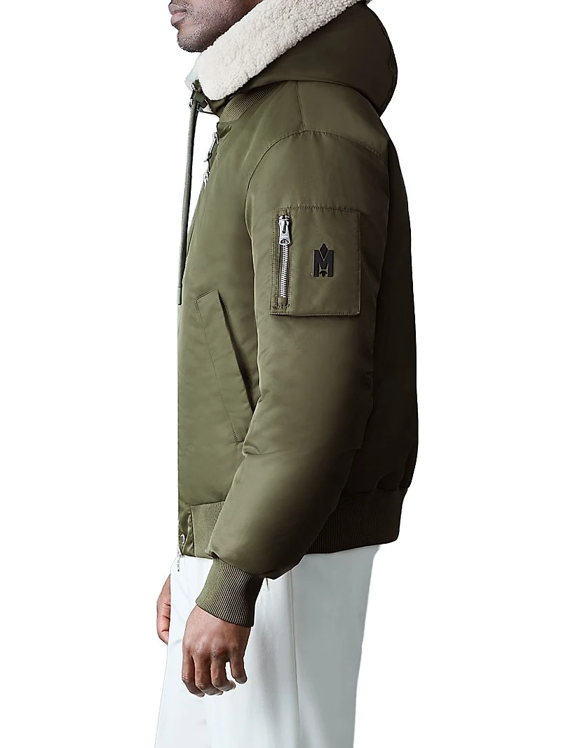 August Down Bomber Jacket