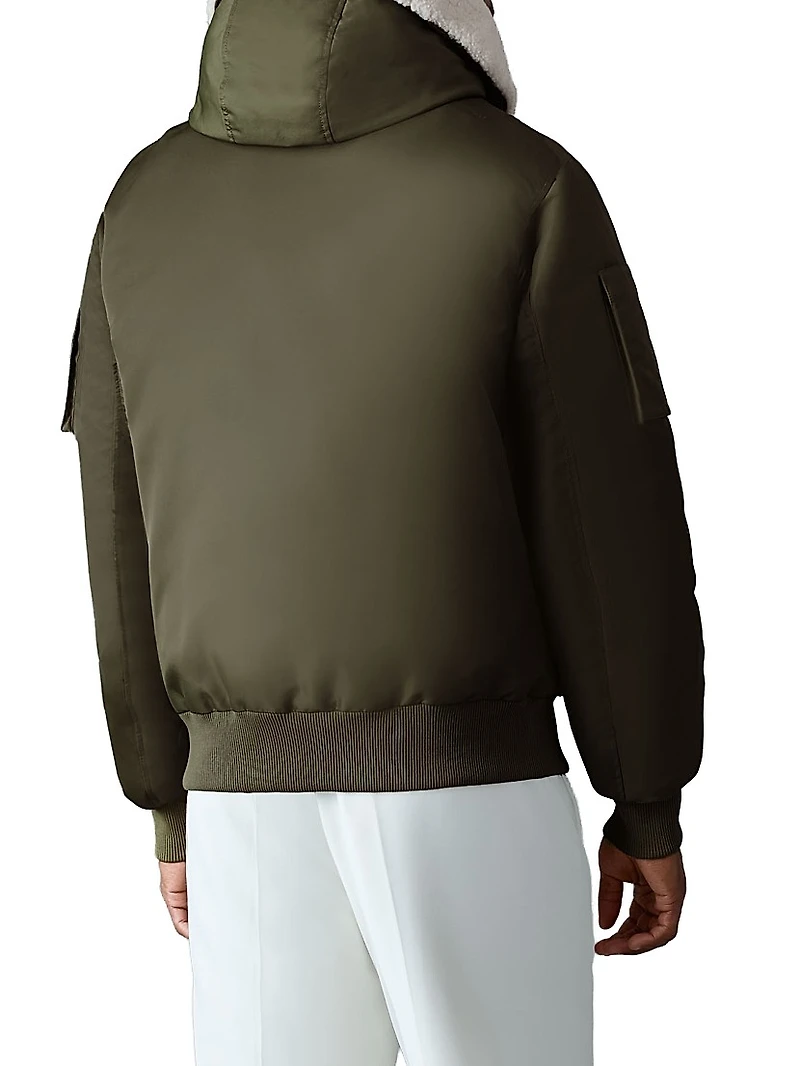 August Down Bomber Jacket