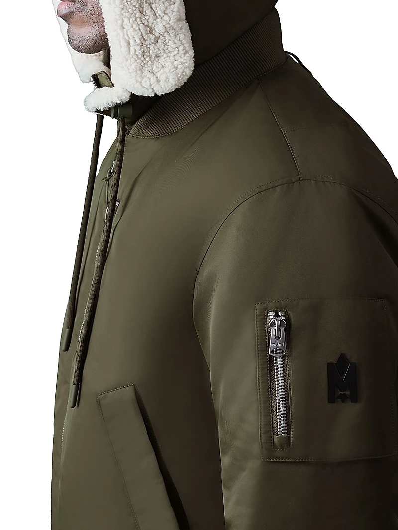 August Down Bomber Jacket