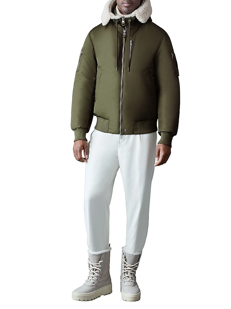 August Down Bomber Jacket