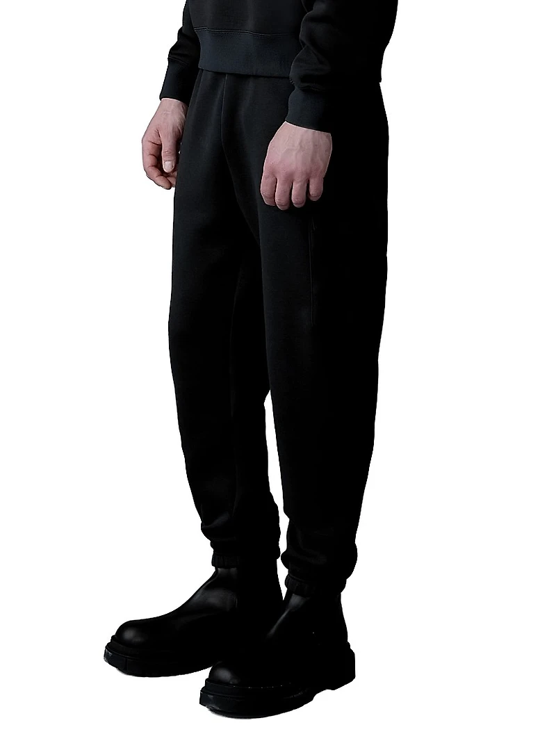 Marvin Cotton-Blend Drawstring Track Pants