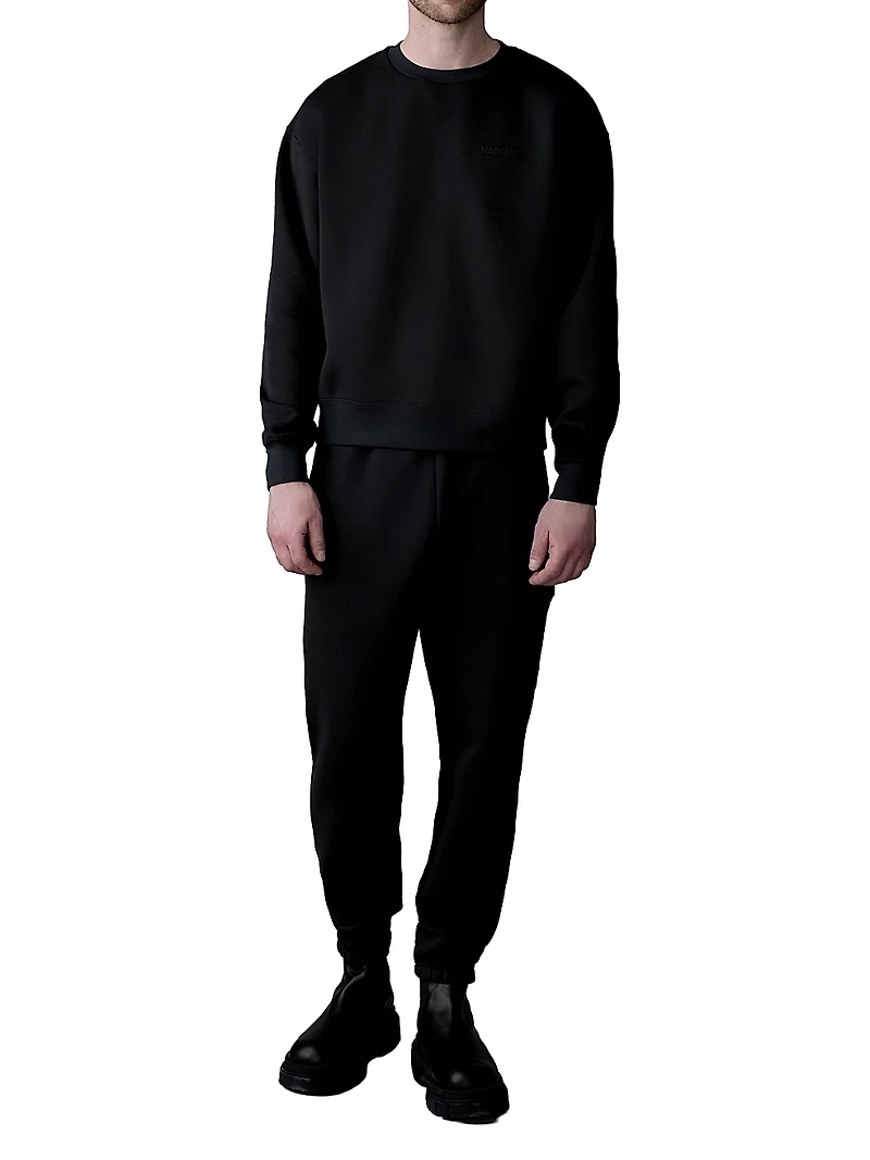Marvin Cotton-Blend Drawstring Track Pants