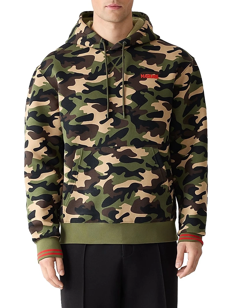 Krystian Camouflage Cotton-Blend Hoodie