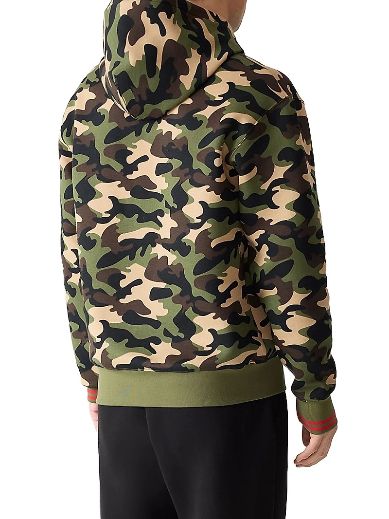 Krystian Camouflage Cotton-Blend Hoodie