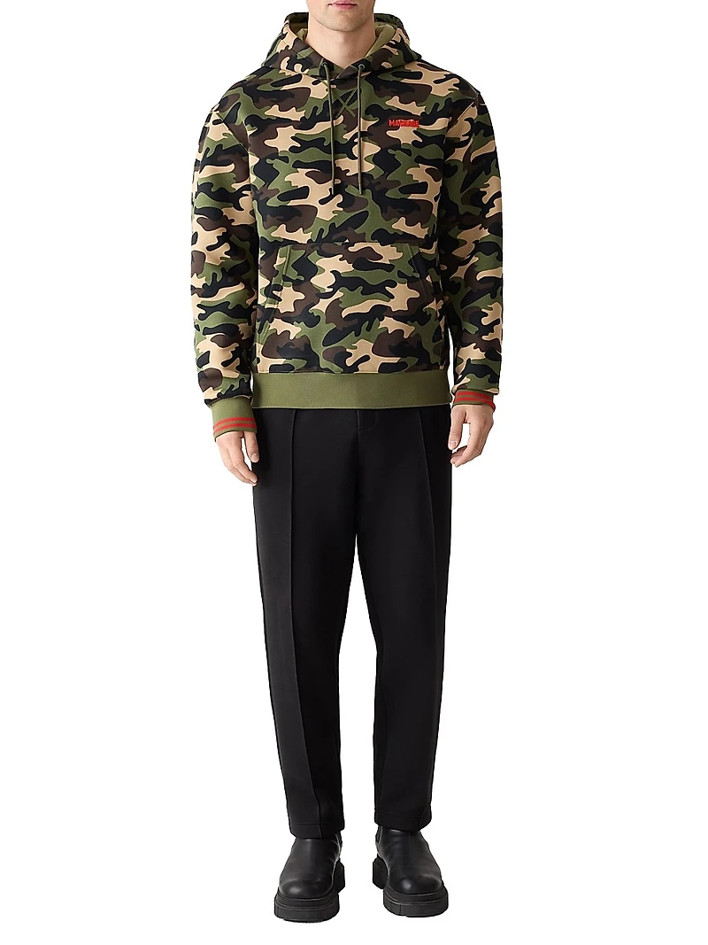 Krystian Camouflage Cotton-Blend Hoodie