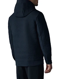 Thiago Chevron-Quilted Down Jacket