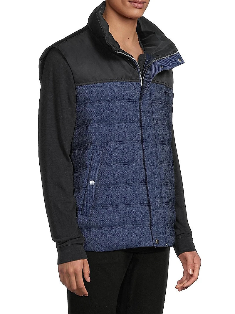 Brody Denim Down Vest