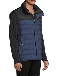 Brody Denim Down Vest