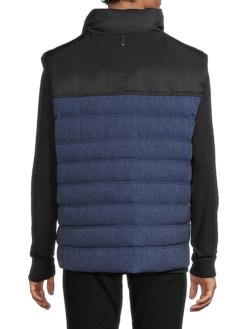 Brody Denim Down Vest